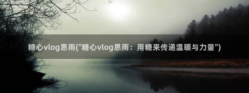 是糖心vlog传媒：糖心vlog思雨(\