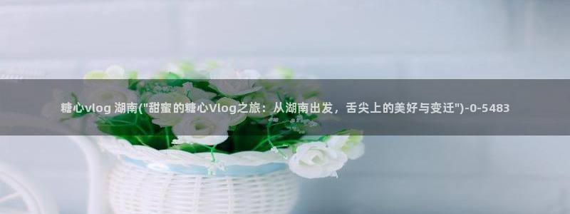 糖心vlog饼干：糖心vlog 湖南(\