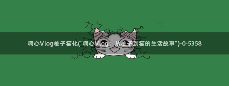 糖心VLOG 甜心宝贝：糖心Vlog柚子猫化(\