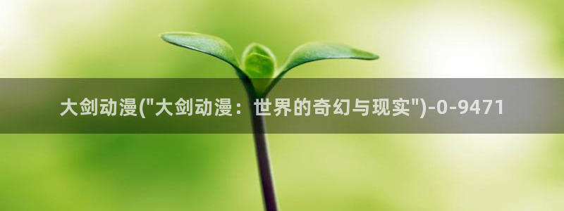动漫排行榜